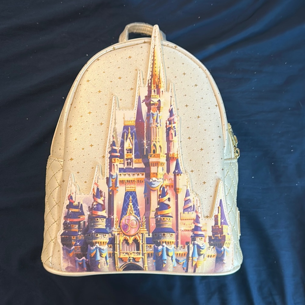 Disney 50th Anniversary castle Loungefly